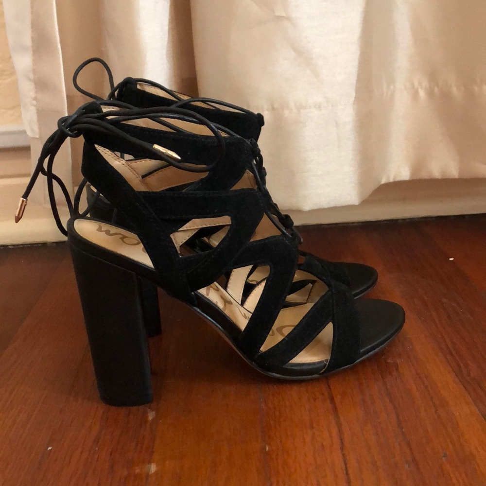 Sam Edelman Suede Yardley Heels